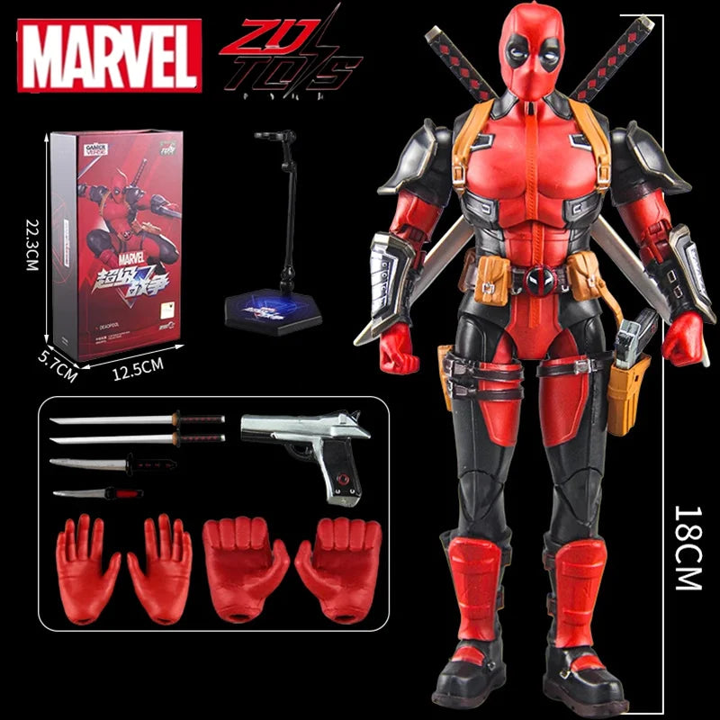 Deadpool & Wolverine Boxed Action Figures Collection Adult Toys Kids Playset