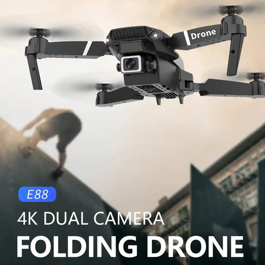 E88 Professional Drone with 4K HD Camera – Foldable & WiFi FPV