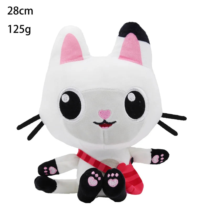 Newest 8 Stlyes Gabby Dollhouse Plush Toy Mercat Cartoon Stuffed Animals Mermaid Cat Plushie Doll Kids Birthday Christams Gifts