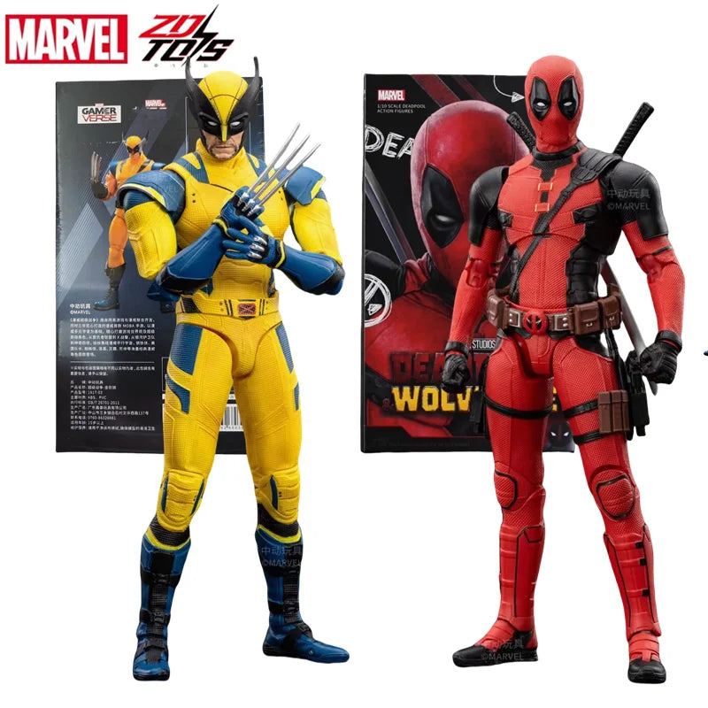 Deadpool & Wolverine Boxed Action Figures Collection Adult Toys Kids Playset